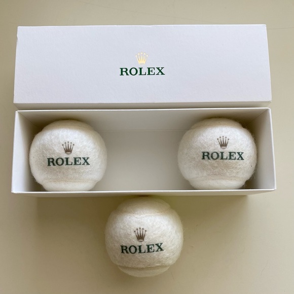 Rolex US Open ❗️SOLD❗️ 2023 Set of 3 Tennis Balls Limited Edition - Picture 6 of 6